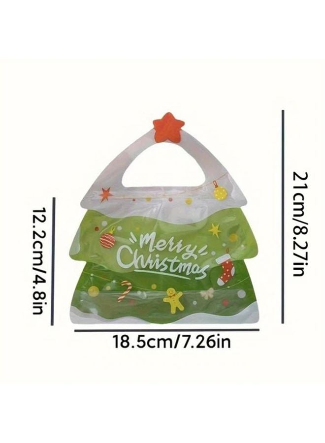 25pcs Heavy Duty Self Standing Gift Bags With Clear Top And Base Multiple Colors - Image 3