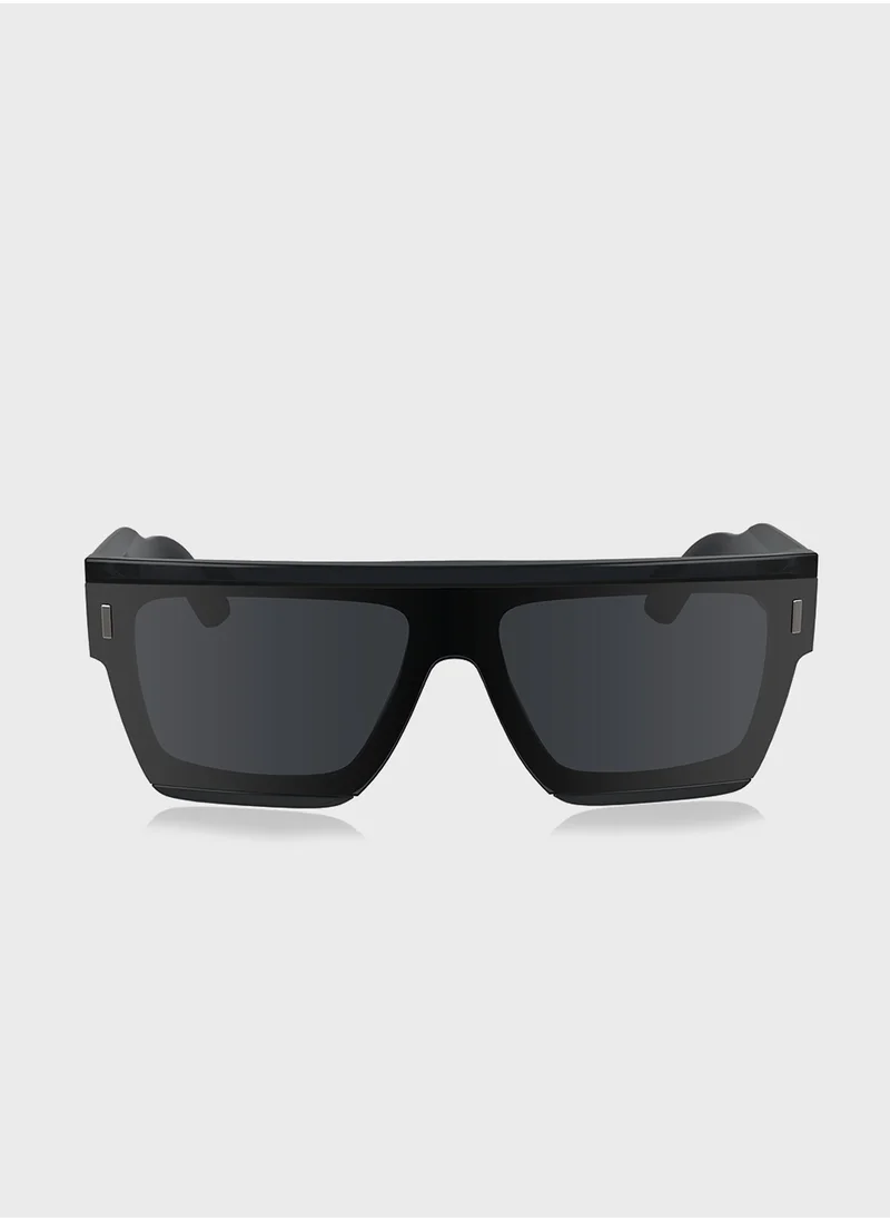 كالفن كلاين Square Sunglasses