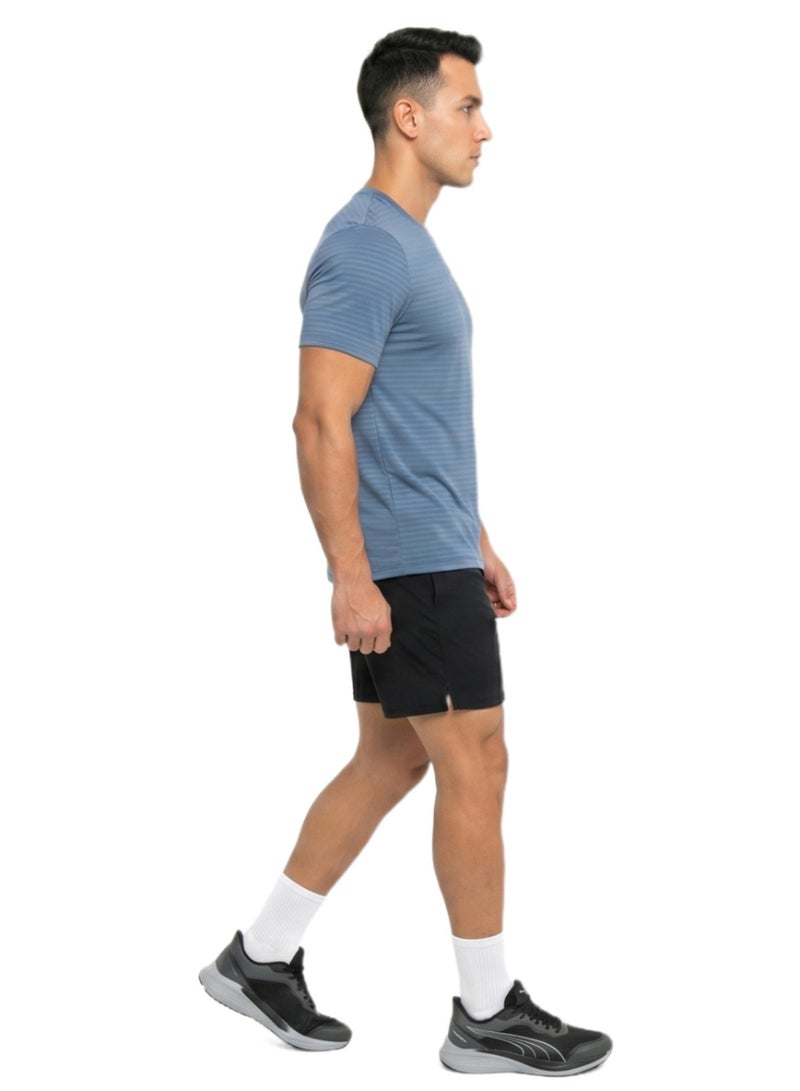 THUGFIT AirmanArmor - Men's Muscle Fit T-Shirt - Blue - Image 4