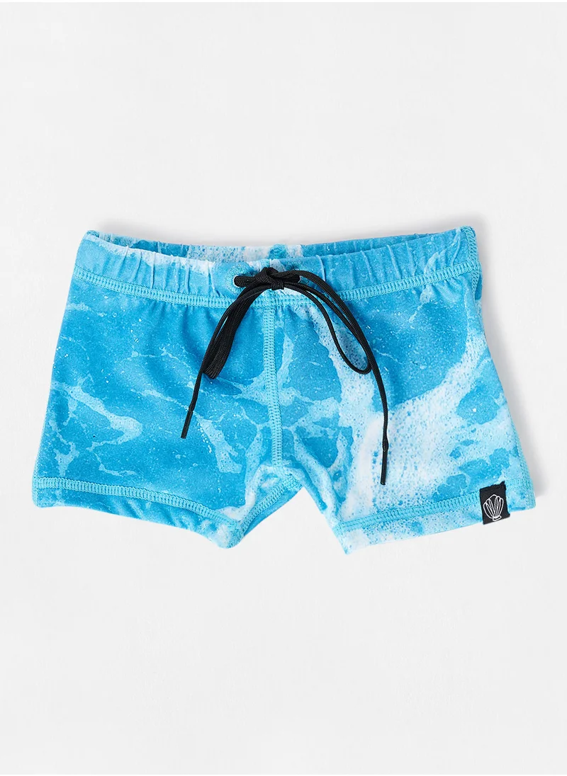 BEACH & BANDITS Boys Save Our Seas Swim Shorts