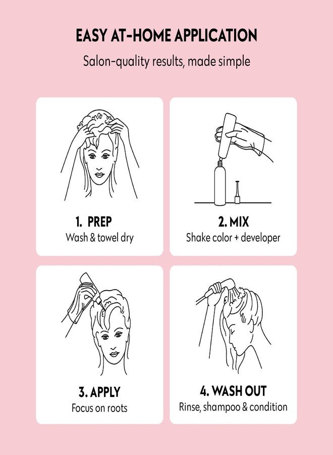 FOUR REASONS Root Touch Up Hair Color - Caffe Americano 4.0, Demi Permanent - Image 5