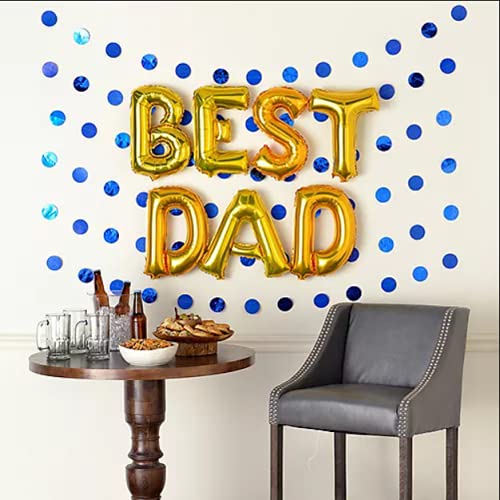 Atpata Funky Best Dad Foil Balloons Combo for Fathers Day, Dad's Birthday Party and Celebration (Best Dad), Multicolor, Large (Foil-DadBalloons) - Image 5