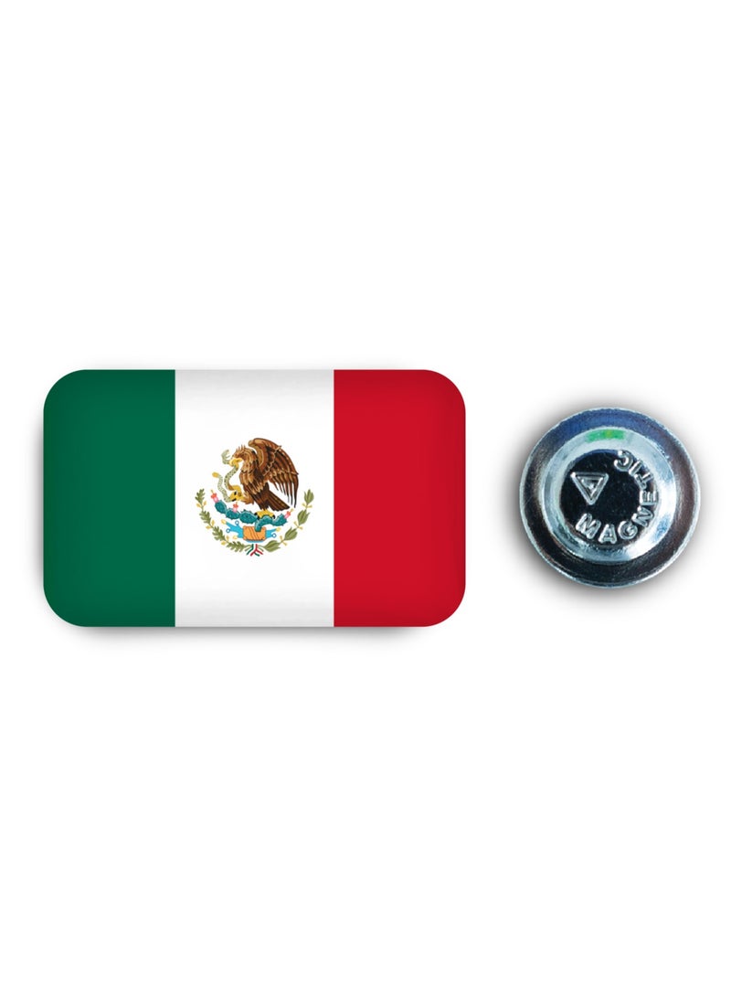 971ميديا شارة مغناطيسية بتصميم علم المكسيك - Image 1