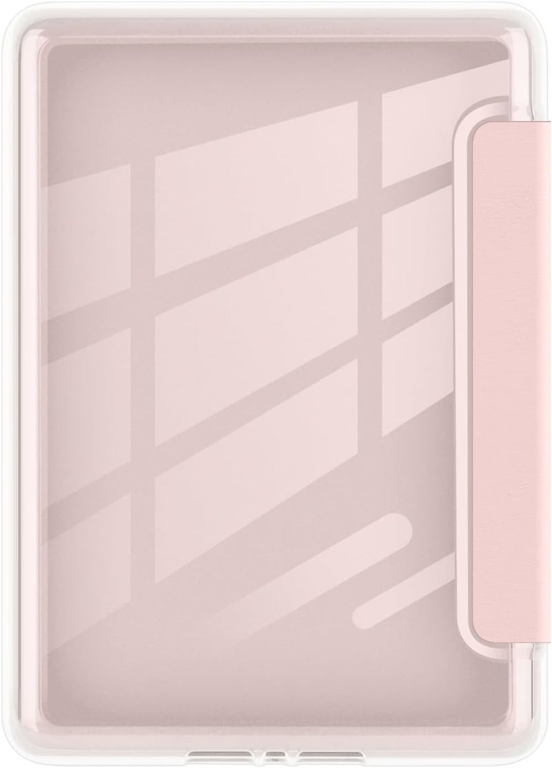 غلاف Kindle الجيل العاشر بحجم 6 بوصات لعام 2019 (النموذج J9G29R) مع وضع النوم التلقائي، غلف خلفي شفاف من مادة TPU الناعجة والصلبة، النسخة الشبابية 658، اللون الأزرق الداكن - Image 4