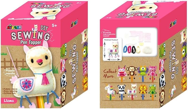 Avenir - Sewing - Pen Topper - Llama