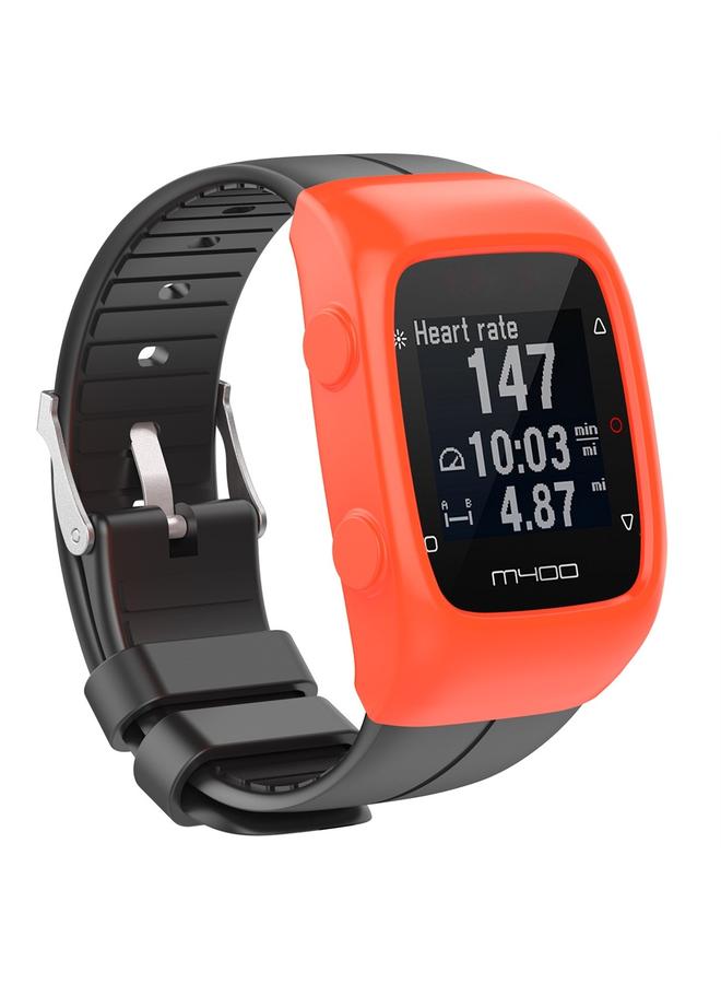 إيروريكس جراب حماية سيليكون للساعة الذكية Polar M430 (برتقالي) - Image 5