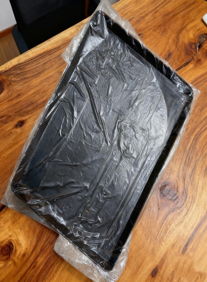 PRFOKEY Disposable Bird Cage Liner Bags 100-Pack - 23"x19" Oversized Plastic Tray Covers | Loose Wrap Design for Easy Install | Fits Most Small to Large Cages | Leakproof & Tear-Resistant - Image 2