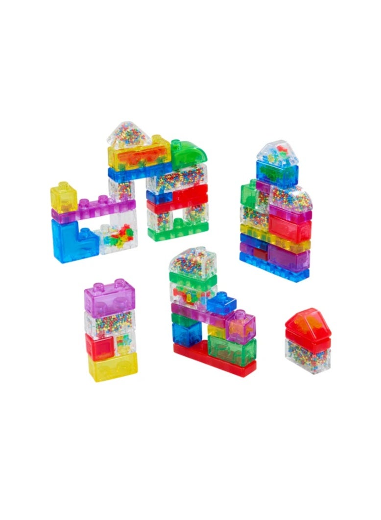 Jelly Blox باقة مميزة – 50 كتلة حسية ناعمة وقابلة للضغط للأطفال 2+، بناء آمن مع ملء ممتع! - Image 4