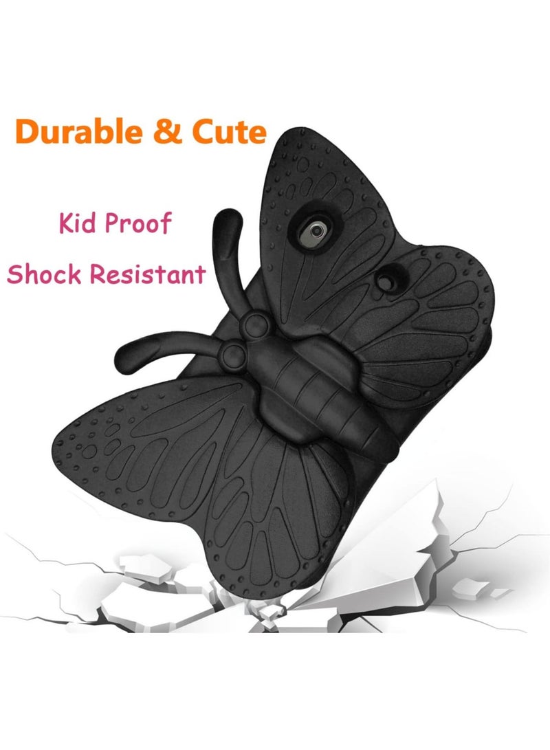 ELTRAZONE iPad 9th 8th 7th Generation Case Kids Girls, Cute Butterfly Shockproof EVA Foam Super Protection Stand Cover for iPad 2021 2020 2019 10.2" and iPad Air 3 Pro 10.5"  - Image 3