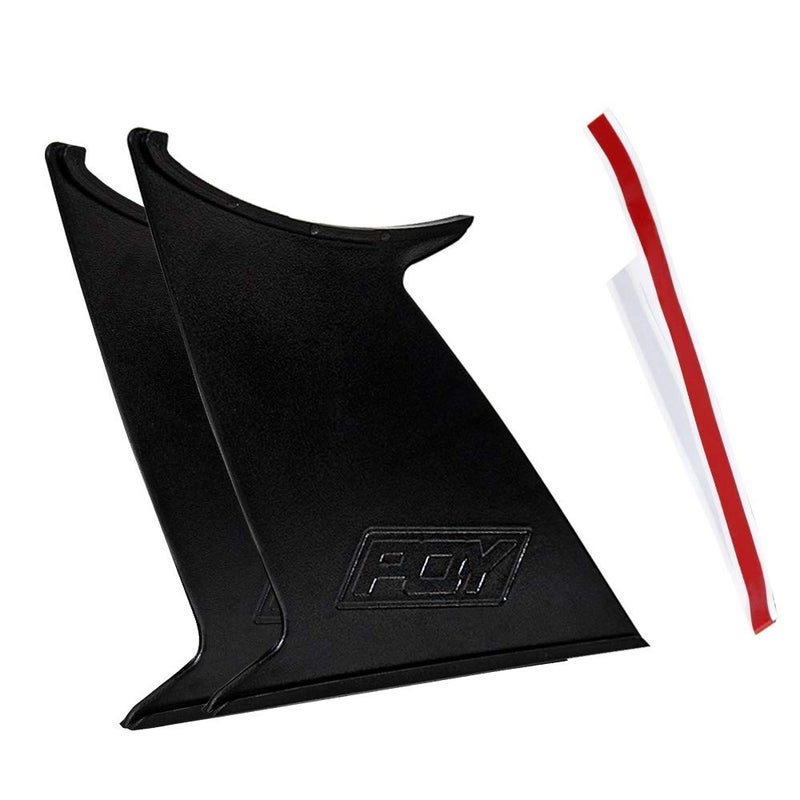 مثبت جناح PQY 2PCS متوافق مع Subaru WRX STi Sedan 2015-2019 Spoiler Wing Stiffi Support Rally
