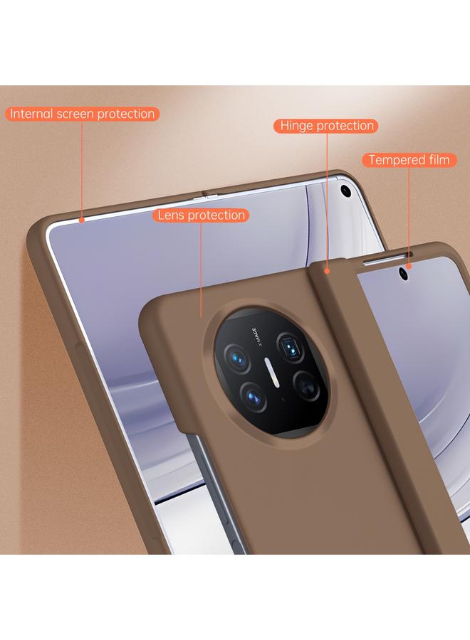 S-TOP Case For Huawei Mate X5 Extraordinary Series Hinged Folding Full Coverage Phone Case with Pen Slot & Stylus - Image 5