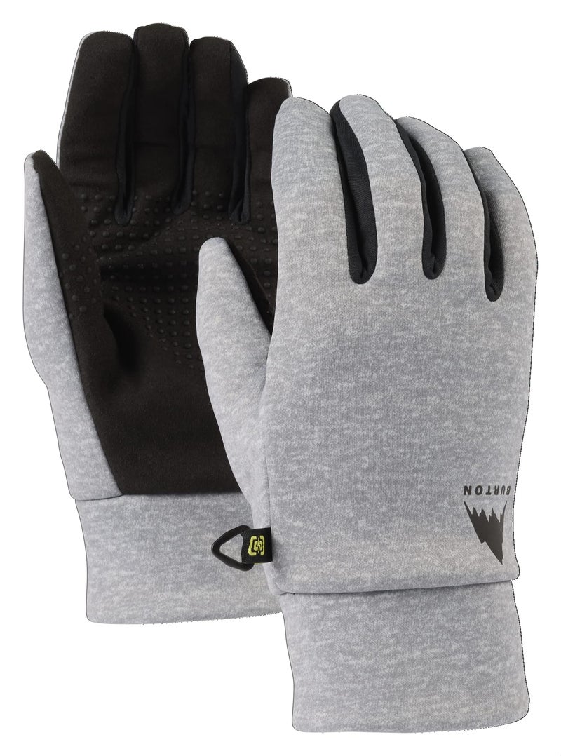 Burton Women's Touch-N-Go Glove Liner, Gray Heather, M