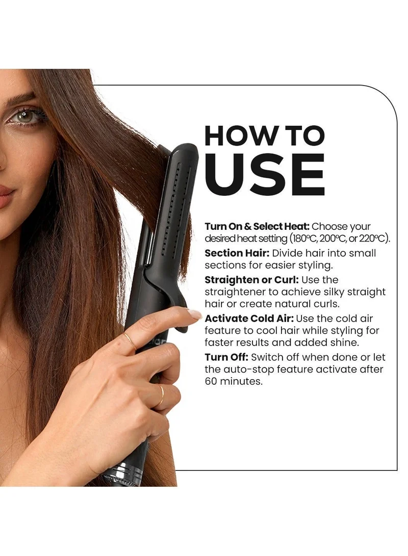 Clara  Anti-Frizz Platinum Ionic Straightener  | Best Price UAE