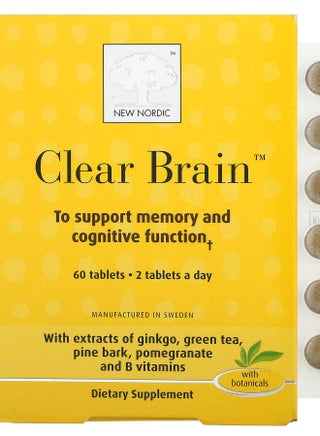 Clear Brain 60 Tablets - pzsku/ZC8CD97183AE8A5227F3AZ/45/_/1728742963/411733ef-6740-41db-9525-5db54bef335e