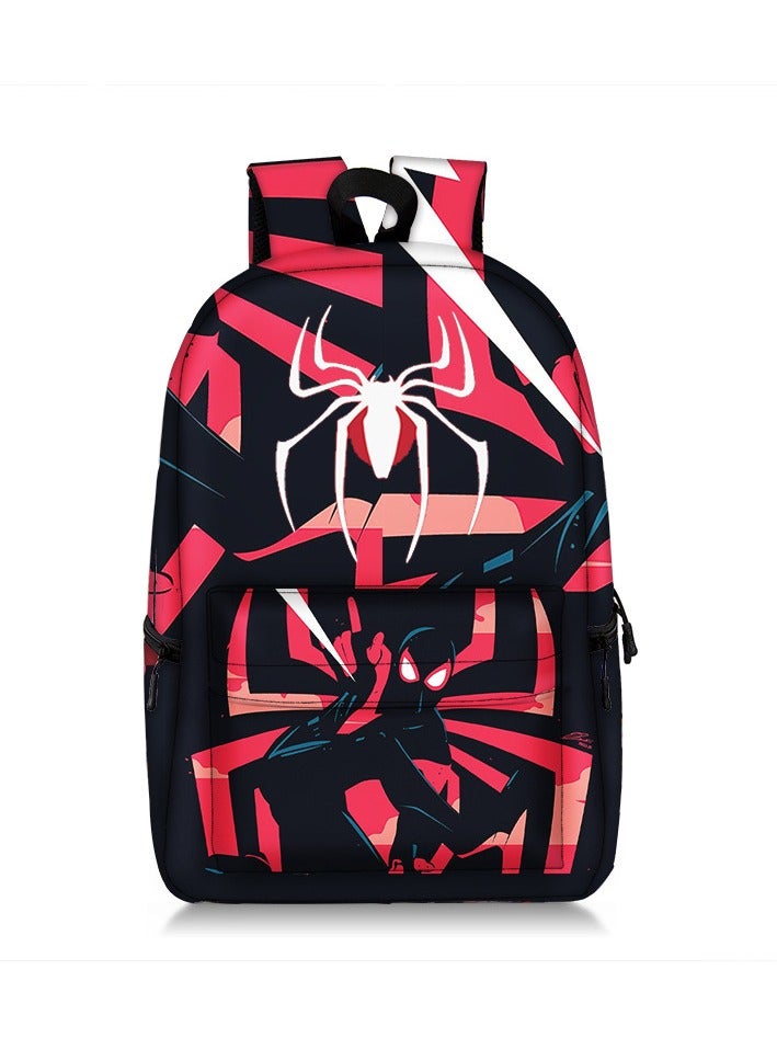 Spider-Man Backpack European and American Cartoon Animation School Bag