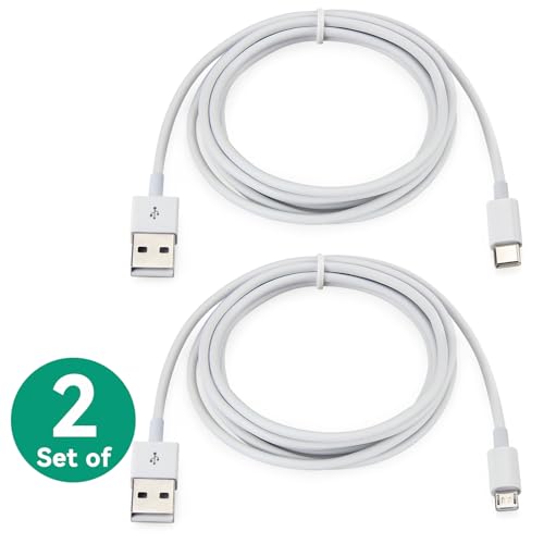 Smays 6ft Micro-USB and USB-C Charging Cable Bundle for Kindle Paperwhite (10th Gen, 3rd Gen, Signature Edition) & Fire Tablets (Fire HD 8, Fire 7, and All Models) - Image 2