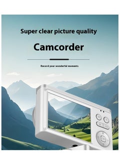 xozgdovg Ccd camera digital camera beauty camera retro HD portable children's camera/purple  - Image 2