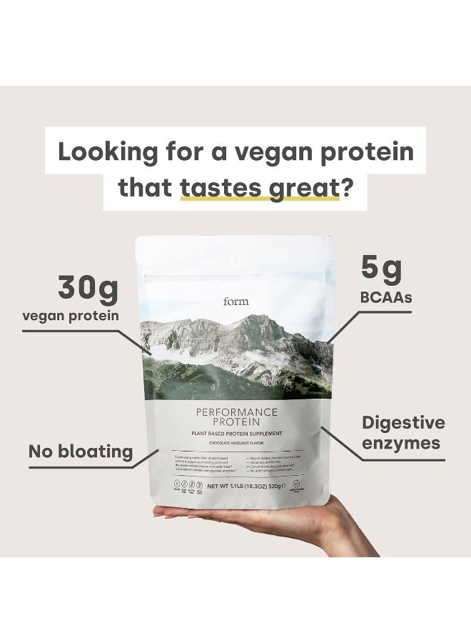 Form Performance Protein - Vegan Protein Powder - Complete Amino Acid Profile with BCAAs and Digestive Enzymes. Perfect Post Workout. Tastes Great with Just Water! (Tiramisu) - Image 2