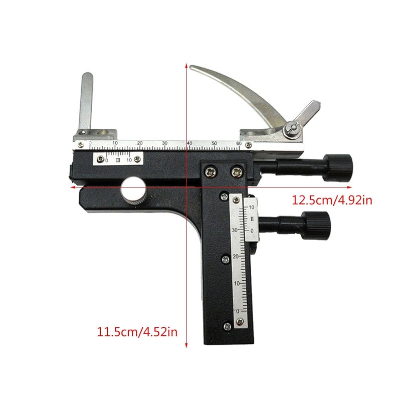 Precision Mechanical Microscope Stage Movable Caliper Ruler With Scale Accessory - Image 5