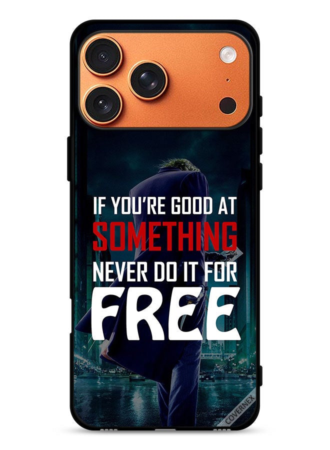 Covernex Apple iPhone 17 Pro Max Protective Case Cover If You Are Good At Something - Image 1