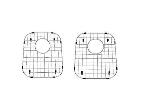 Starstar 5050 Double Bowl Kitchen Sink Bottom Two Grids Stainless Steel Kitchen Sink Protector 11 58 x 13 916 - Image 1