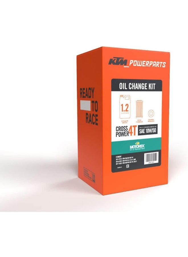 KTM /Motorex Oil Change Kit 10W/50 (1.2L) - U6921041 - Image 1