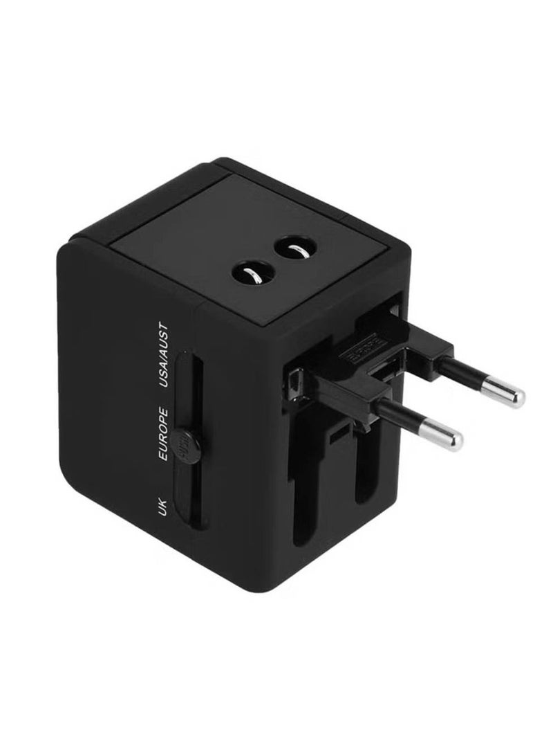 جينيكست شاحن محول تيار متردد من إيرلدوم بمقبس USB مزدوج بمقبس أوروبي - Image 1