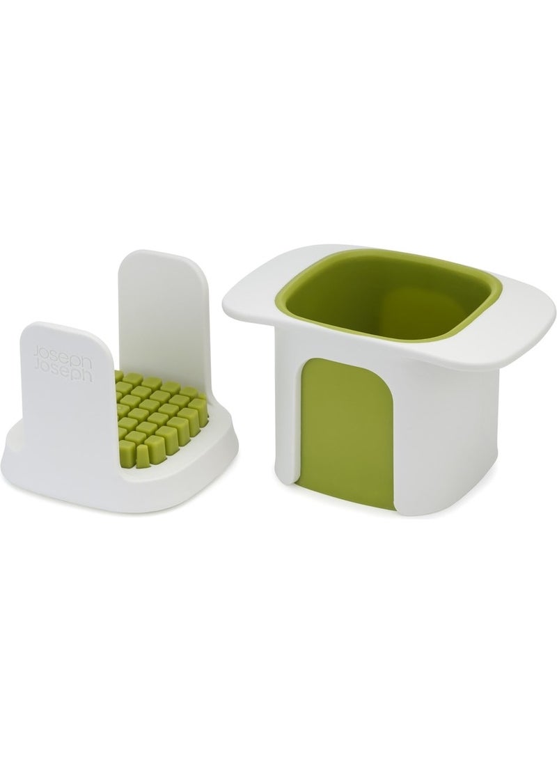 Joseph Joseph Joseph 20175 Chopcup Vegetable & Fruit Chopper White  - Image 2