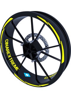 Çınar Extreme 3 Piece Design Rim Strip Sticker Reflective & Fluorescent Colors 
