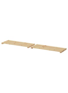 Shelf Softwood 77X28 Cm 2 Pack