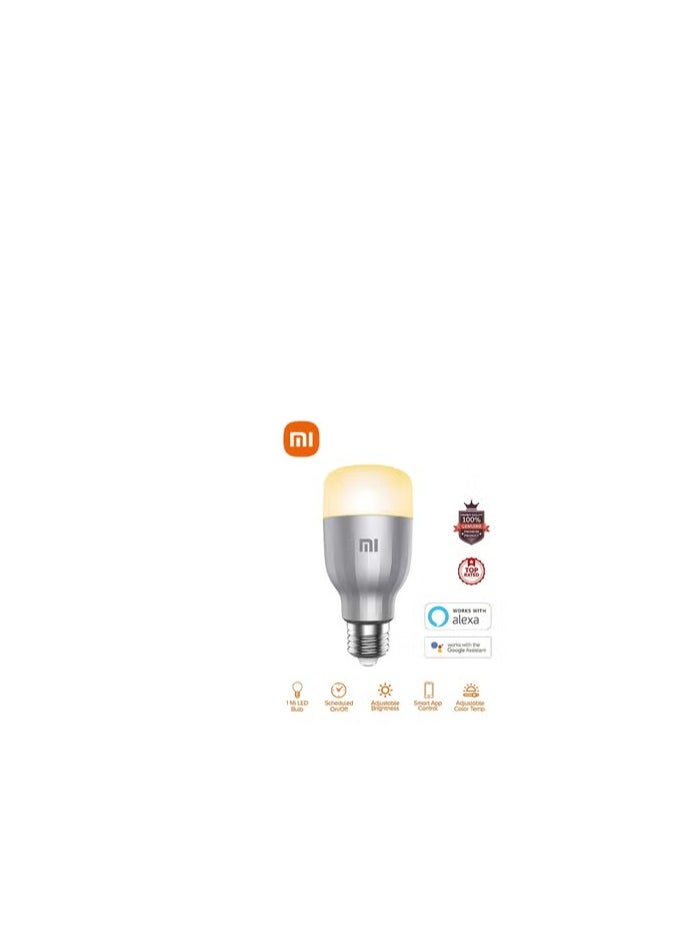 Xiaomi - Smart Led Bulb Colorful 950 Lumens 9W Bulb Voice Control, Works With Alexa And Google Assistant (Upgraded Version) - Image 1
