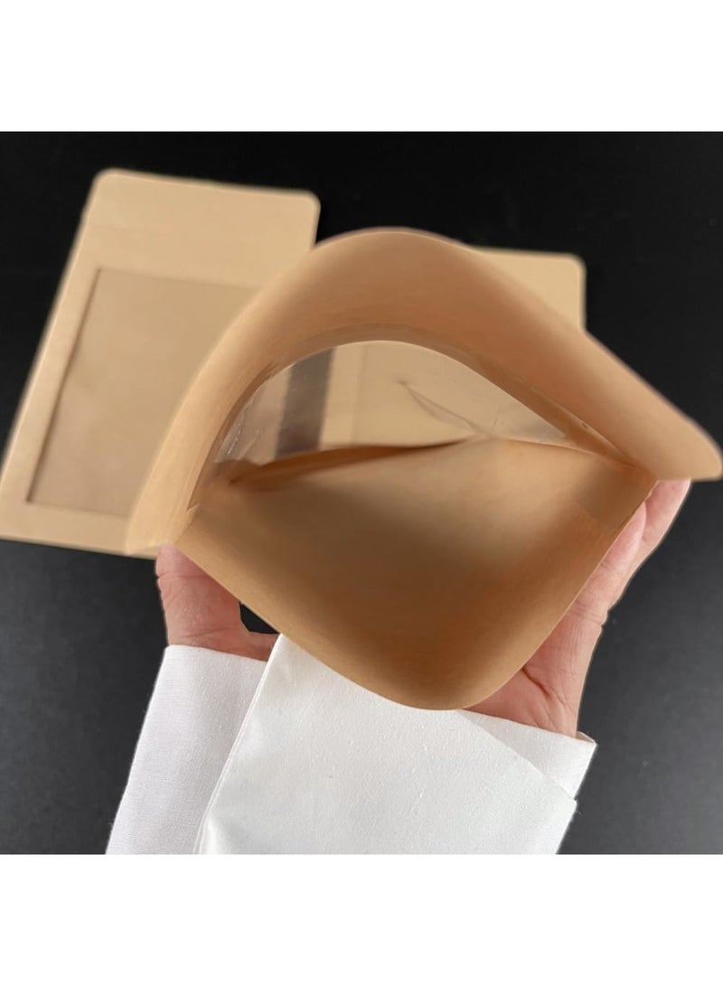 Excefore 15 Window Envelopes, Kraft Envelopes, Clear Window Envelopes for Gift Cards, Greeting Cards, Invitations, Classic Flap Envelopes (32.5 * 22.5cm) - Image 5