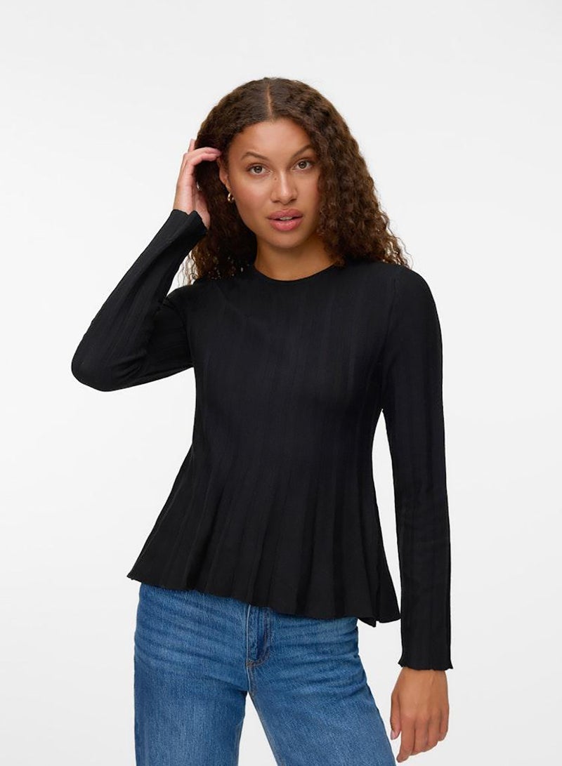 VERO MODA Vmlana Ls O-Neck Pullover - Image 4