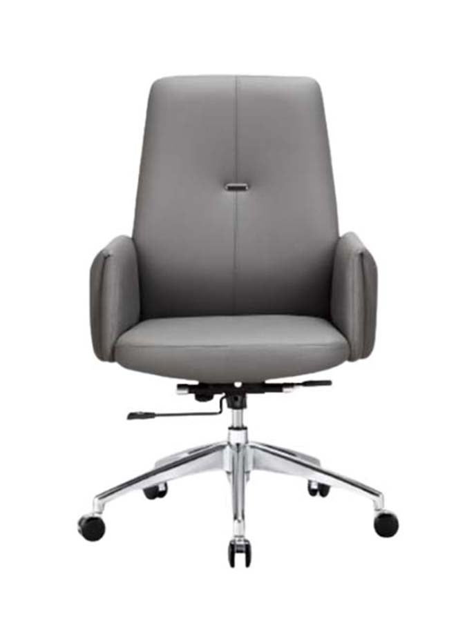 NEO FRONT FURNITURE Low Back Office Chair – Premium PU Leather Executive Chair with Height Adjustment, 360° Swivel & Thick Cushion for Office, Meeting Room & Reception Use ( LS-295B ) - Image 2