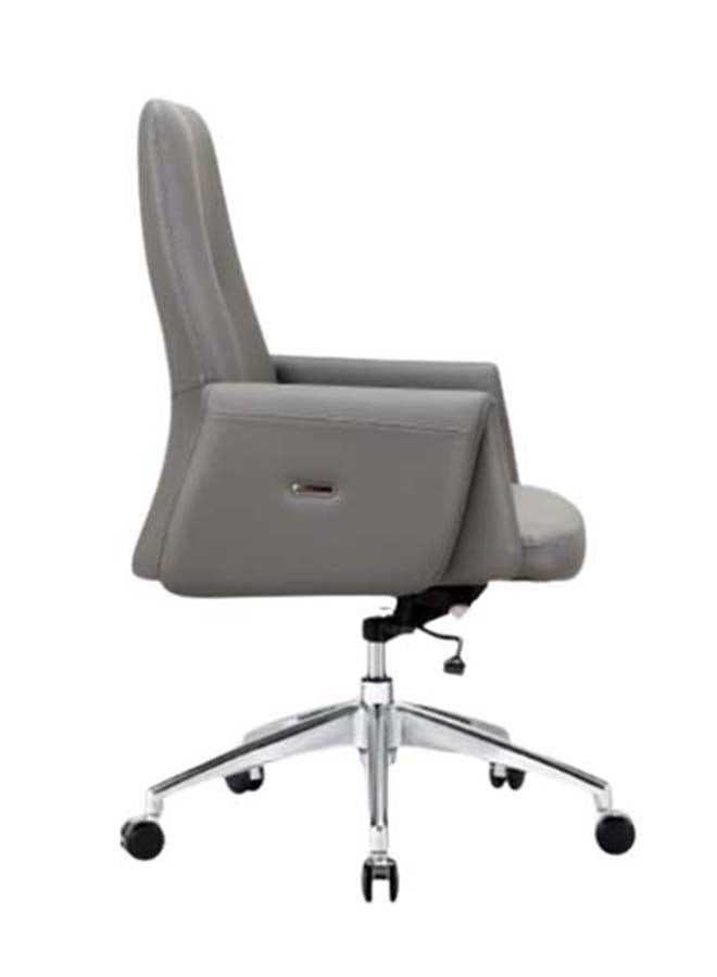 NEO FRONT FURNITURE Low Back Office Chair – Premium PU Leather Executive Chair with Height Adjustment, 360° Swivel & Thick Cushion for Office, Meeting Room & Reception Use ( LS-295B ) - Image 3