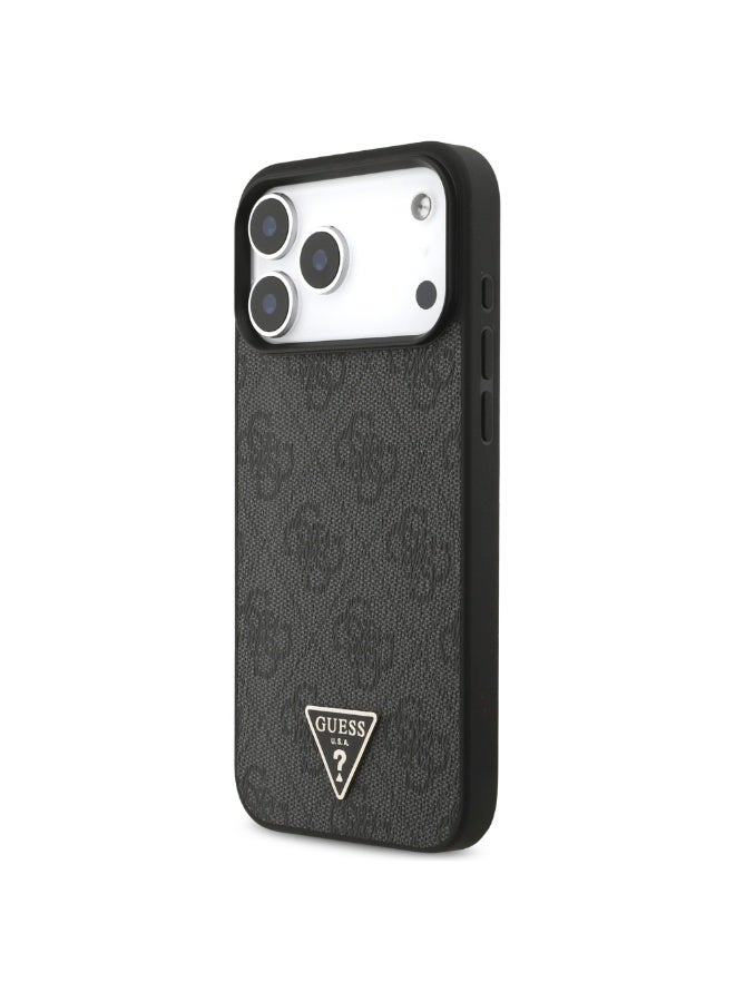 GUESS Guess 4G Strap Triangle Logo MagSafe case for iPhone 17 Pro Max black - Image 5