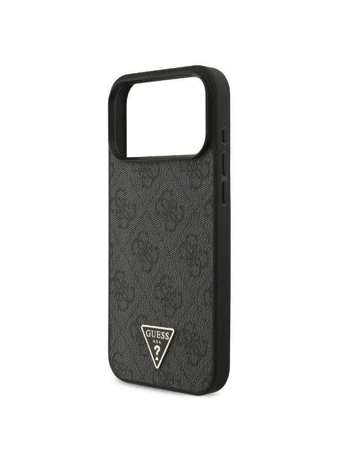 GUESS Guess 4G Strap Triangle Logo MagSafe case for iPhone 17 Pro Max black - Image 2