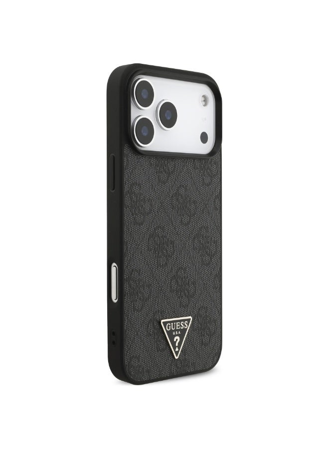 GUESS Guess 4G Strap Triangle Logo MagSafe case for iPhone 17 Pro Max black - Image 4