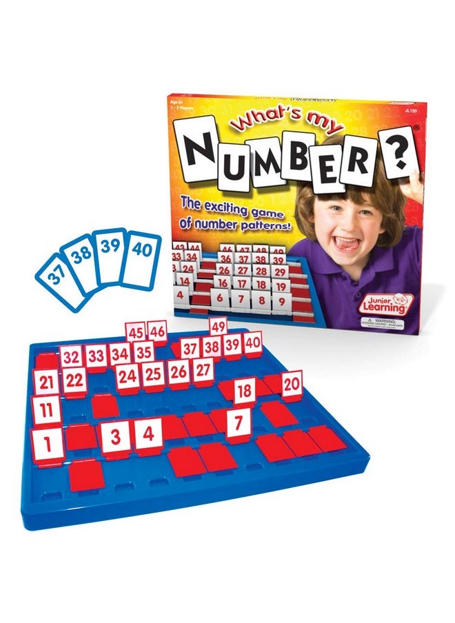 Junior Learning What's My Number Board Game  - Image 1