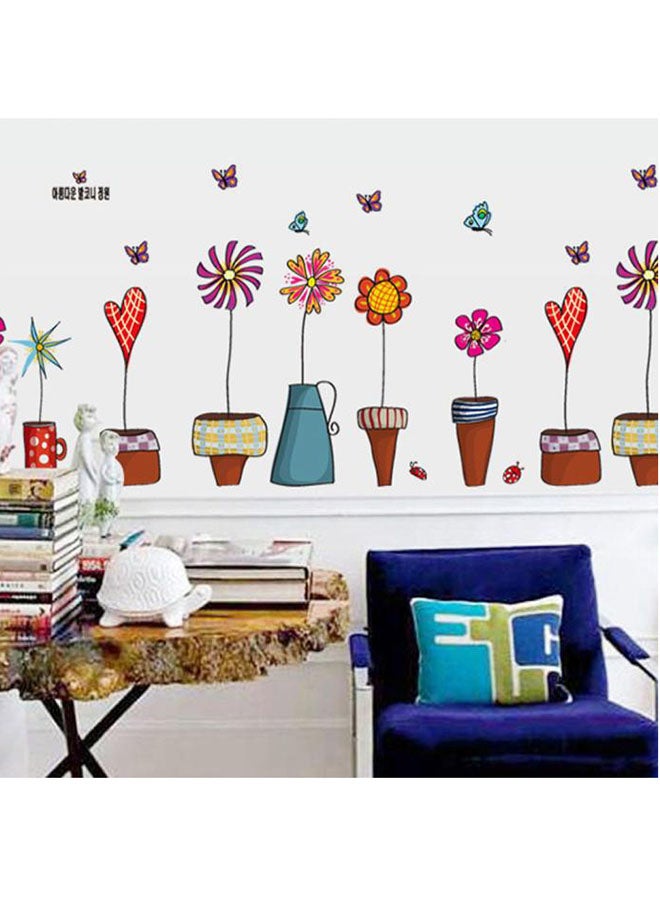 Voberry Flowers Insect erfly Wall Decal Stickers Multicolor 20X3X3cm - Image 5