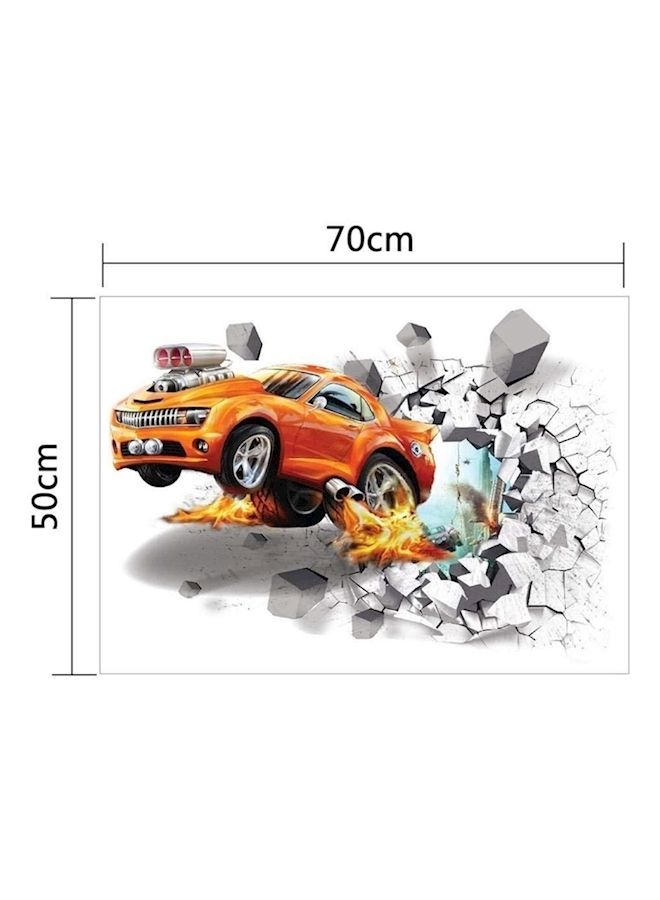 NIBEMINENT 3D Cartoon Car Wall Sticker - Image 2