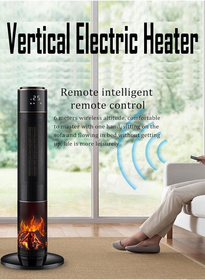 TOSCANA U - 2000 watt vertical electric heater with remote control - Image 1