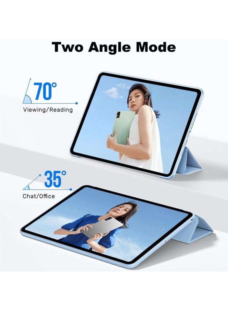 Rock Pow Case for Xiaomi Mi Pad 6/Mi Pad 6 Pro 11 Inch 2023 Trifold Slim Lightweight Shell Smart Protective Cover with Multi-Angle Stand Wake&sleep - Image 2