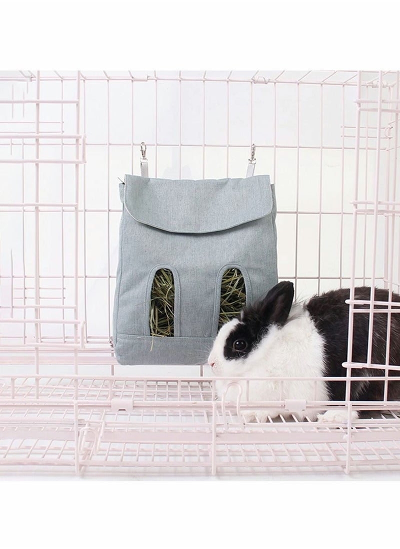 Excefore Rabbit hay Feeder Bag, Bunny Guinea, Hay Guinea Hay Feeder, Rabbit Feeder Fabric Bag Feeder Storage Bag  - Image 5