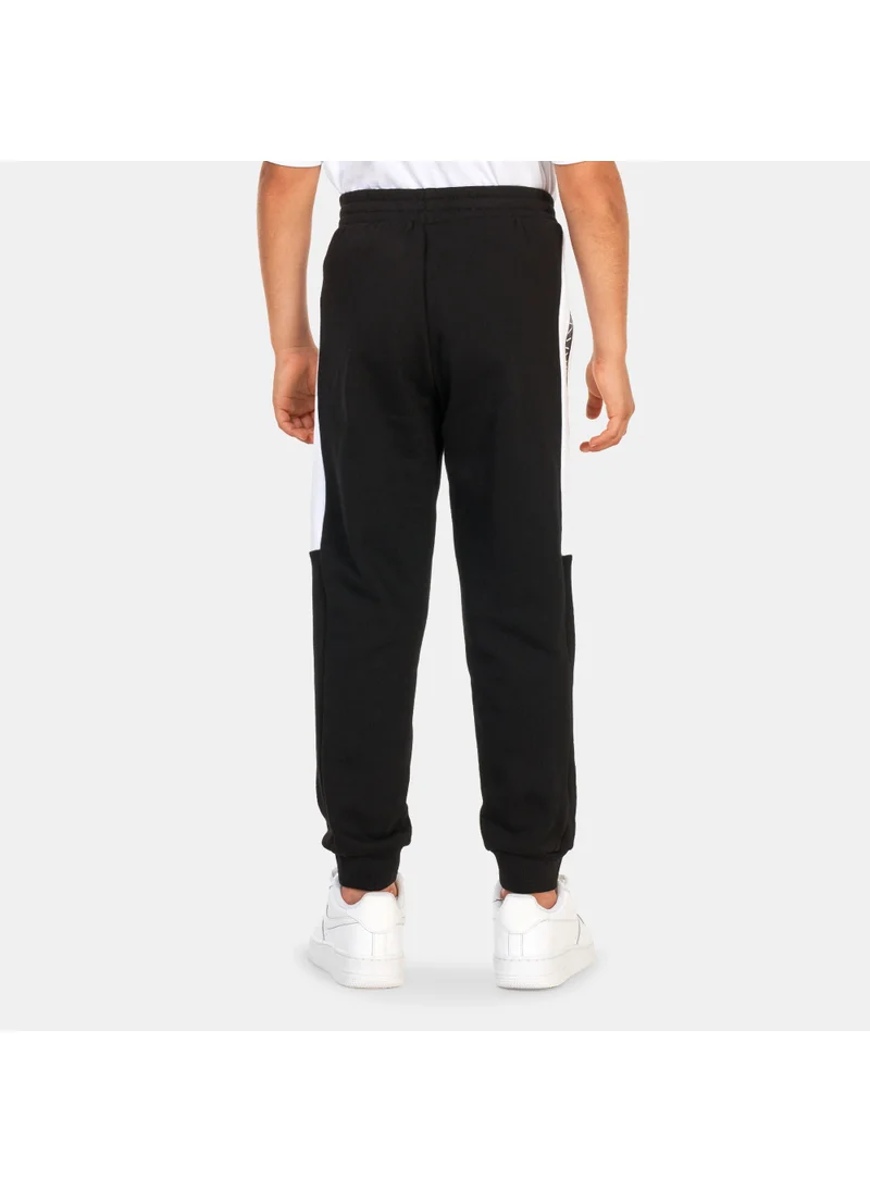 EA7 Emporio Armani Kids' Train Logo Series Sweatpants