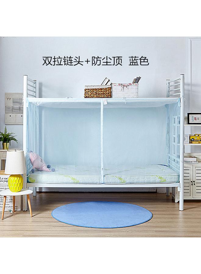 Bluejw Encrypted New Student Mosquito Net Dormitory Bunk 0.9 Meters 1.2m Single Bed Double-sided Zipper 1.5 Home Shading - Image 1