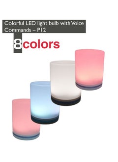 Generic Colorful LED light bulb with Voice Commands – P12  - Image 2