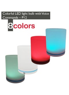 Generic Colorful LED light bulb with Voice Commands – P12  - Image 1