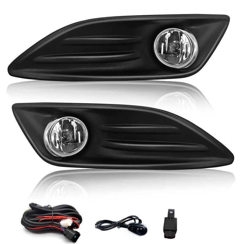 Fog Lights For 20142018 Ford Fiesta Fog Lights Assemblies 2019 Ford Fiesta S SE Models With Wiring Kit