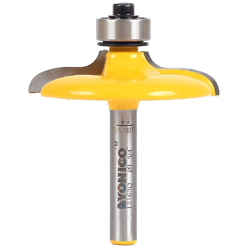 Yonico Router Bits Door and Drawer Front Edging Ogee Euro Style 1/4-Inch Shank 12163q - Image 3